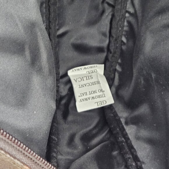 Burberry  Dark Brown Haymarket Check Clutch - Picture 17 of 17